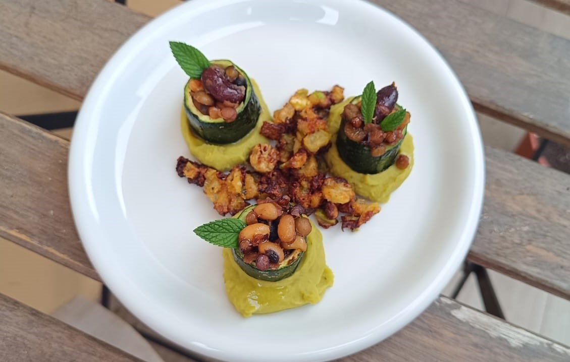 zucchine-e-legumi-risottati-ricetta