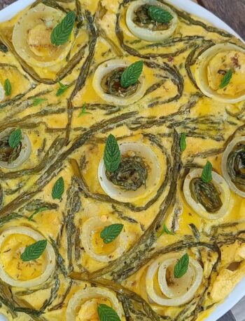 frittata-asparagi-e-cipolla-ricetta