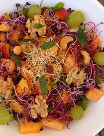 insalata-frutta-germogli